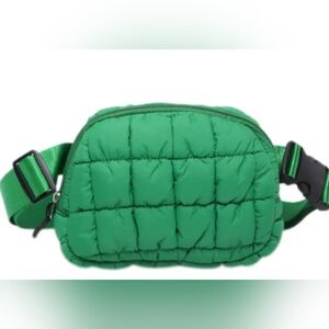 Green  Quilt Chestbag